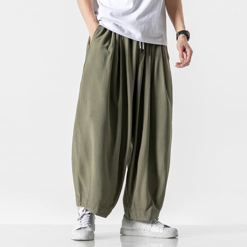 Men’s Loose Wide Leg Casual Pants for Spring & Summer
