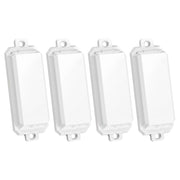 CLYMENE Light Switch Cover Guard Child Proof Wall Switch Cover Keeps Lights or Switches from Being Accidentally Turned ON or OFF Rocker Style (White 4 Pack)