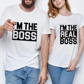 I’m The Boss – I’m The Real Boss – DTF Transfer Set