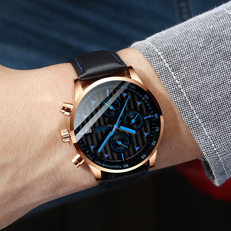 Belochi Stylish Men's Quartz Watch with Waterproof Design