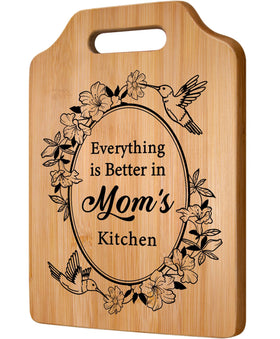 Milcier Gifts for Mom Birthday Gifts for Mom - Unique Cutting Board - Best Mom Mothers Day Gifts from Son Daughter Christmas Gifts for Mom Mother Gift Ideas