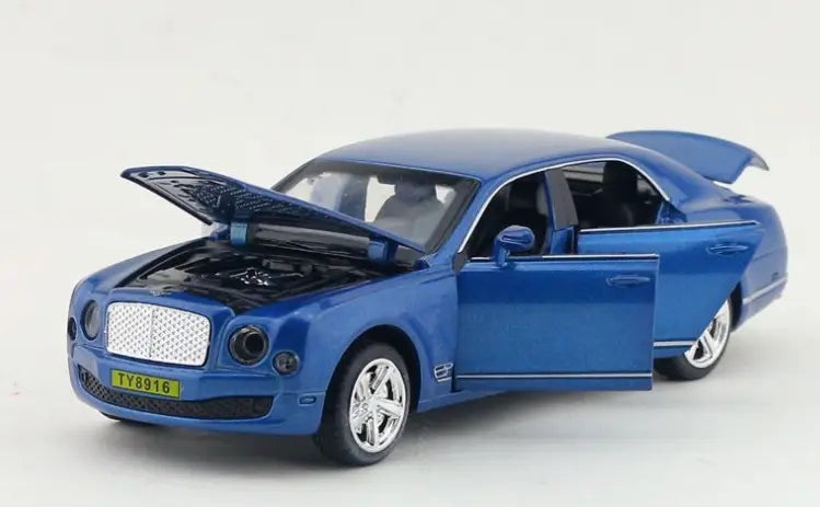 Alloy Bentley Model Car with Sound and Light (Kids Toy)