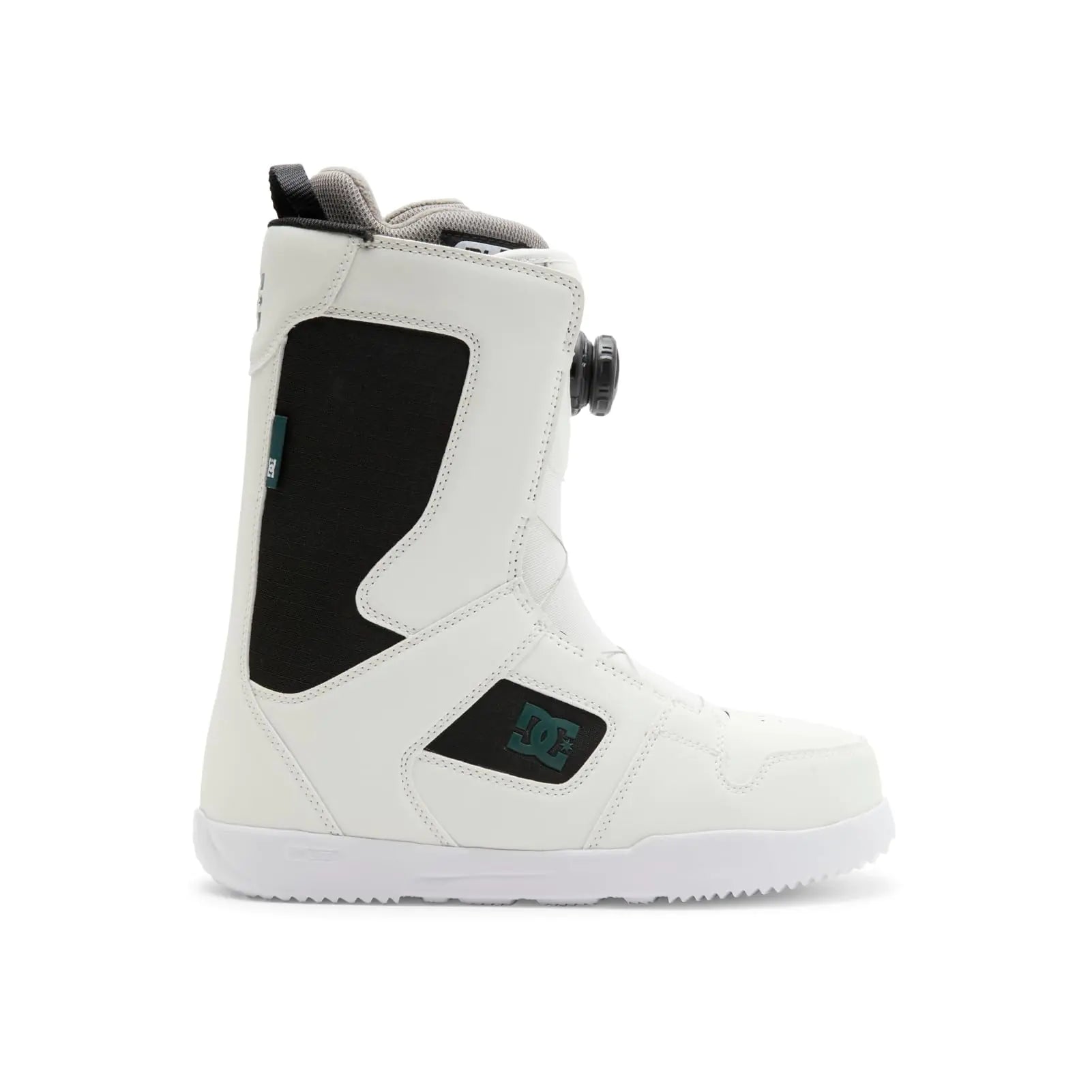 DC Shoes Mens Phase BOA Adjustable Lace-Up Snowboard Boot Liner w/EVA Memory Foam & Fleece Lining Moisture-Wicking Insole White/Forest 11