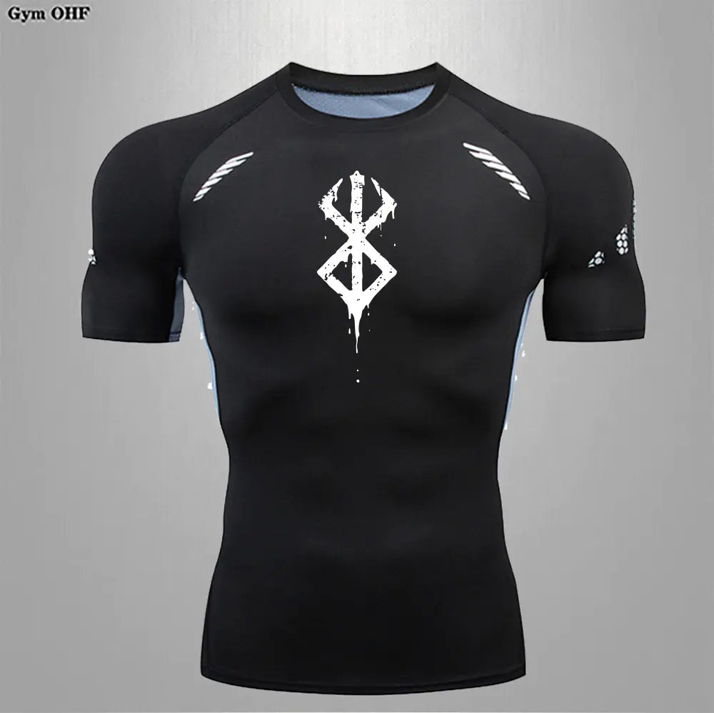 Men's Fitness Quick-Dry Compression T-Shirt