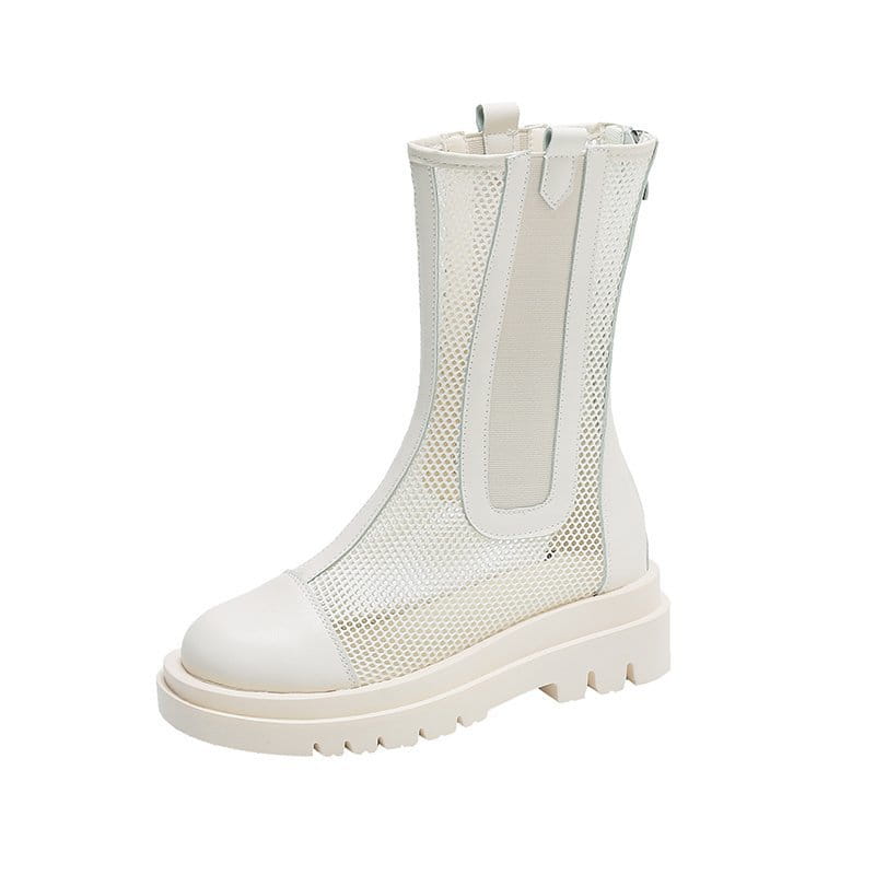 Women’s Summer Martin Round Toe Short Boots