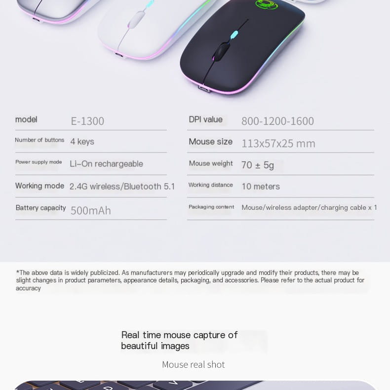 Wireless Silent Mouse 10