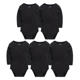 Pure Snug Baby Romper - Long-Sleeved Cotton Onesie