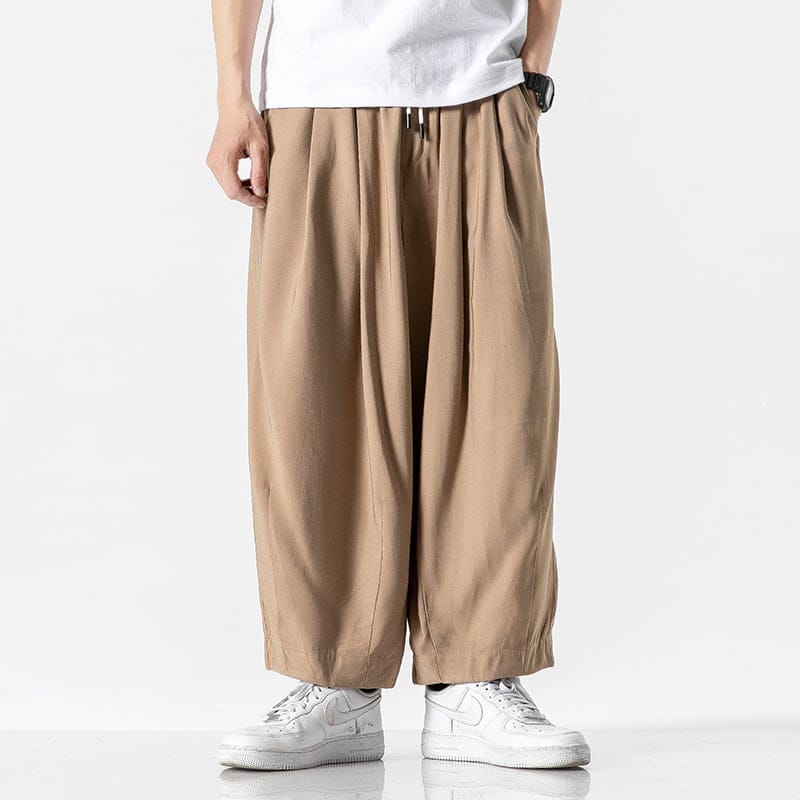 Men’s Loose Wide Leg Casual Pants for Spring & Summer