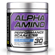 Cellucor Alpha Amino EAA & BCAA Powder | Branched Chain Essential Amino Acids + Electrolytes | ICY Blue Razz | 30 Servings