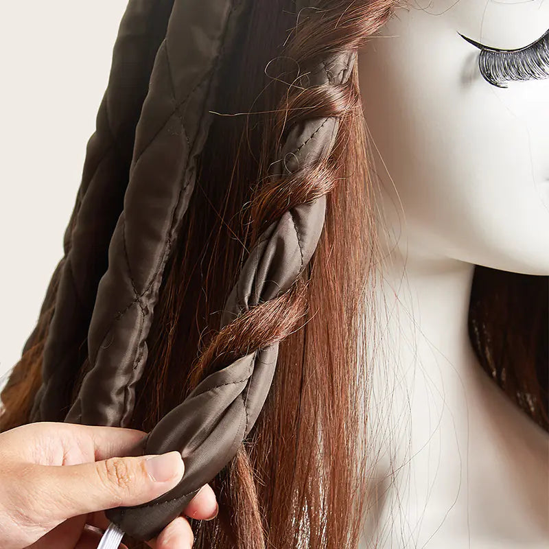 Lazy Hairband Octopus Curling Iron Heatless Headband - Joomcy