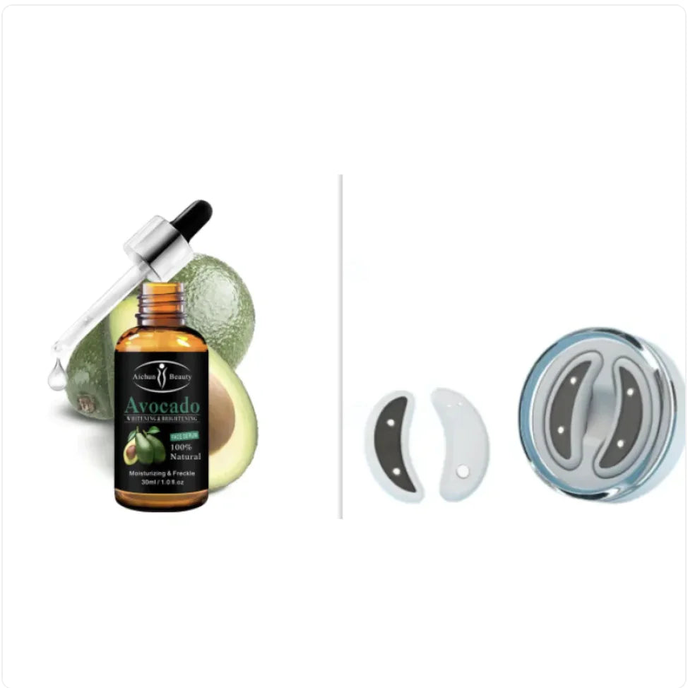 Heated Eye Massager with Hot Compress for Home Eye Care and Relaxation