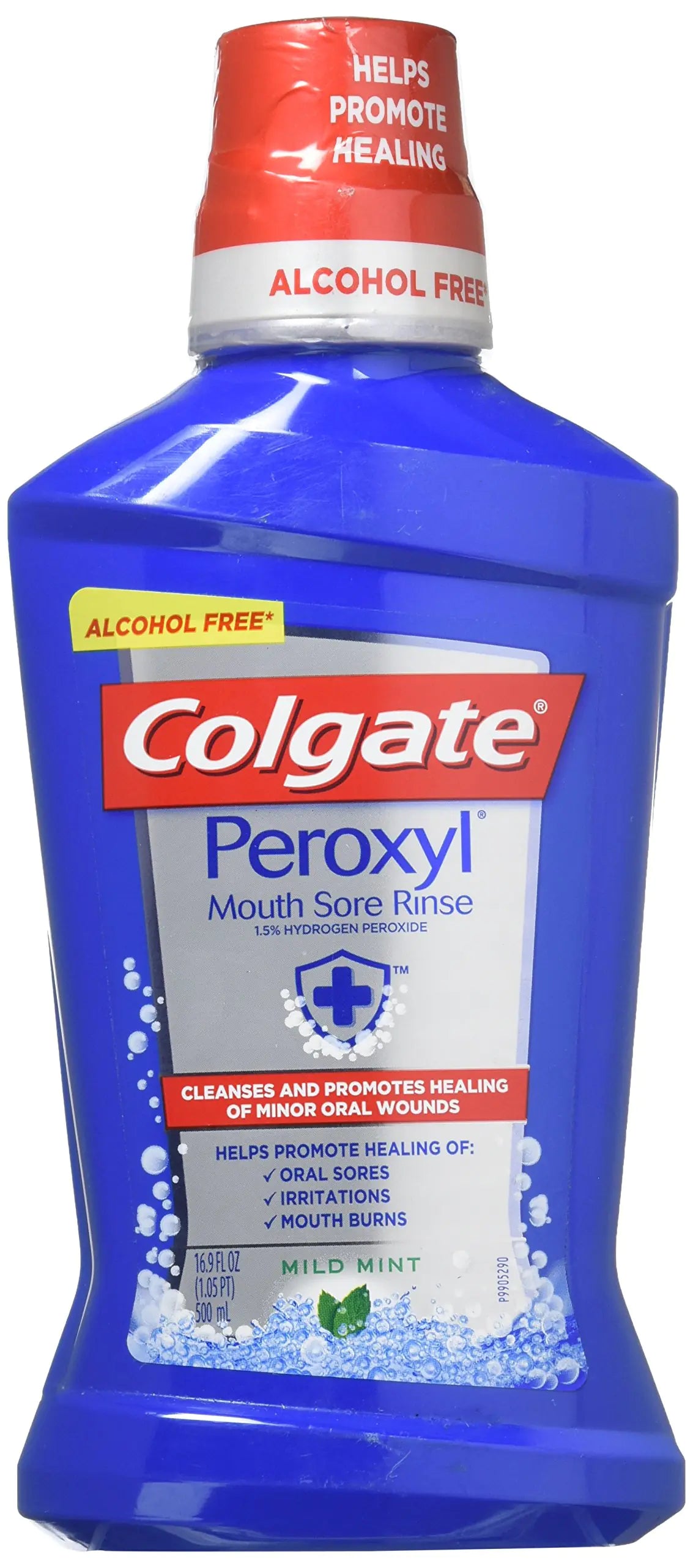 Colgate Peroxyl Mouth Sore Rinse Mild Mint 16.9 oz