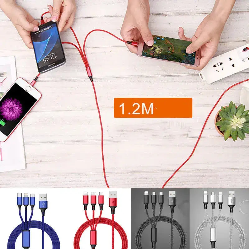 3-in-1 Fast Charging Data Cable