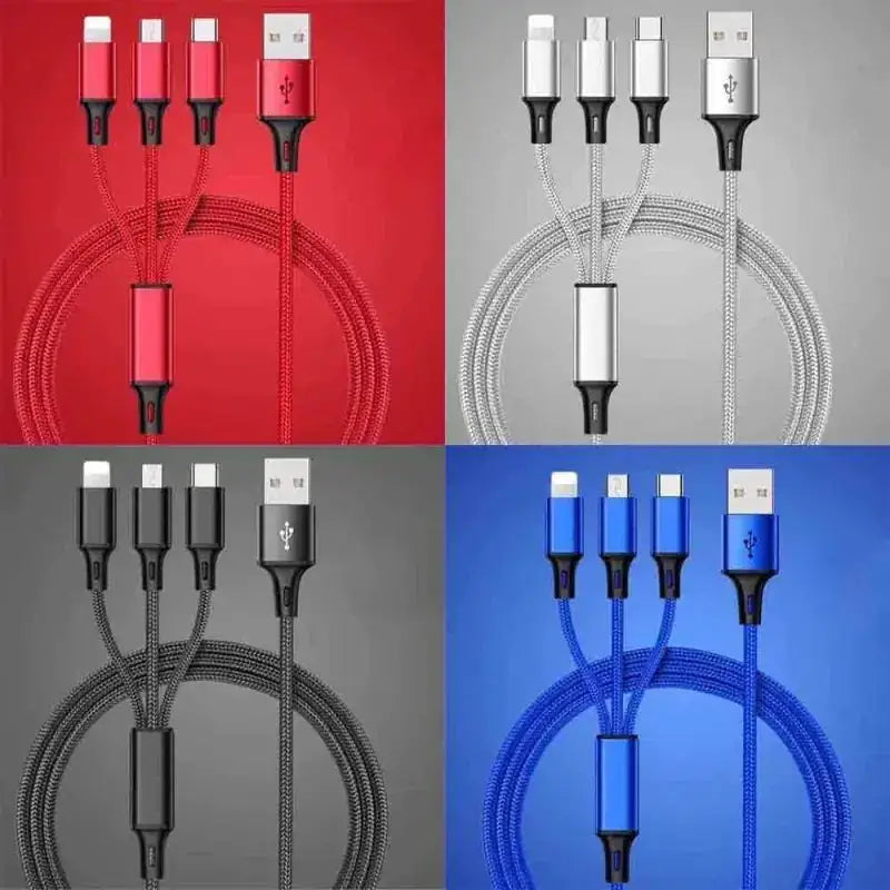 3-in-1 Fast Charging Data Cable