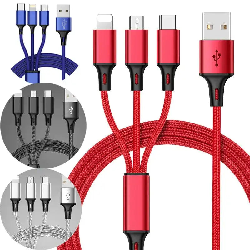 3-in-1 Fast Charging Data Cable