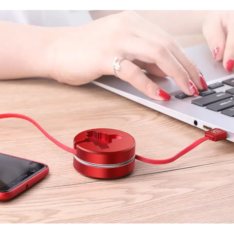 3-in-1 Retractable Fast Charging Data Cable