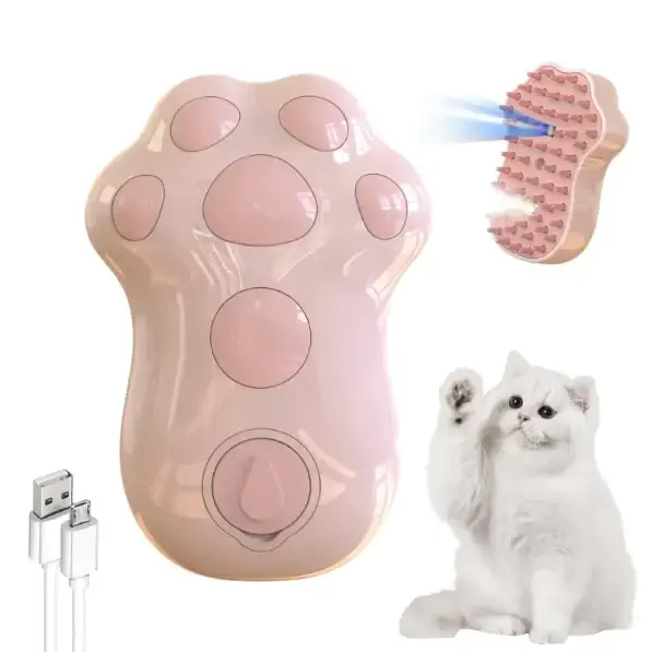 3-in-1 Spray Massage Brush for Dogs and Cats