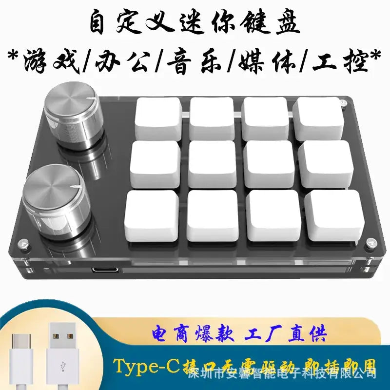 Custom Bluetooth 2.4G wireless mechanical keyboard with RGB lighting hot-swappable keys and 3-mode connectivity