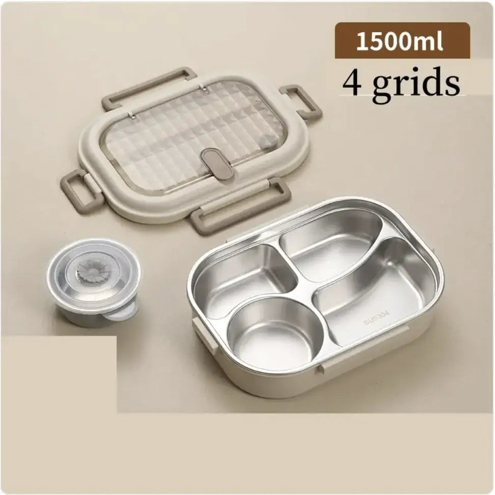 304 Stainless Steel Microwaveable Bento Box
