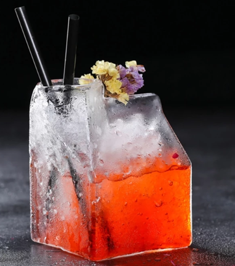 High-Temperature Resistant Japanese Square Milk Cup