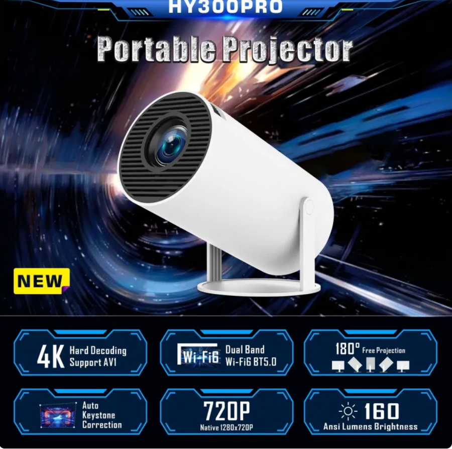 Portable HD Home Theater Projector