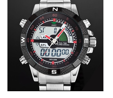 Men's Luxury Military Multi-Functional LED Quartz Watch
