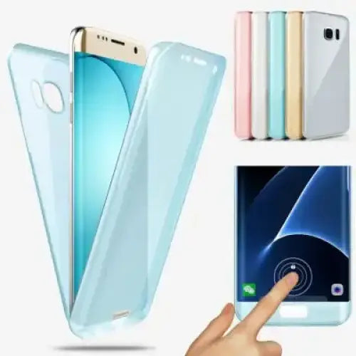 360-Degree Transparent Anti-Fall Phone Case