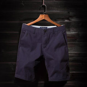 Men's Casual Cotton Five-Point Slim Fit Shorts