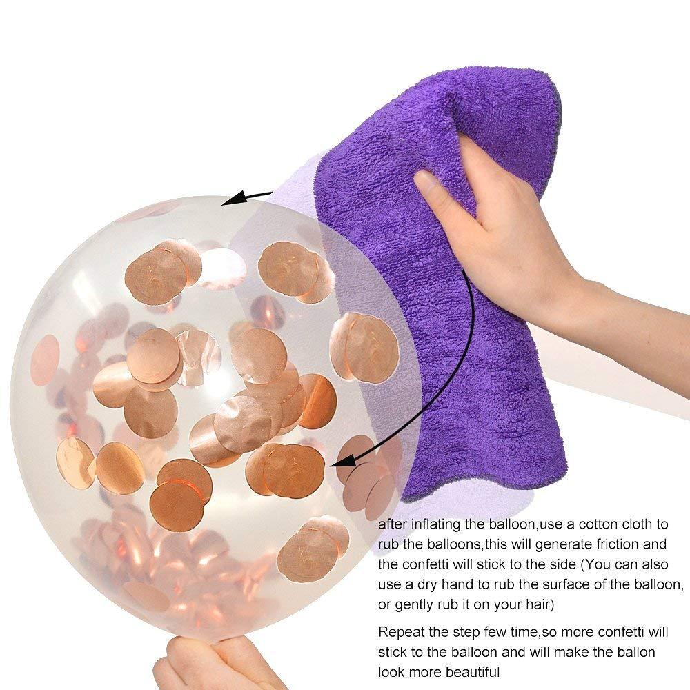 Rose Gold 30th Birthday Balloon Decoration Set