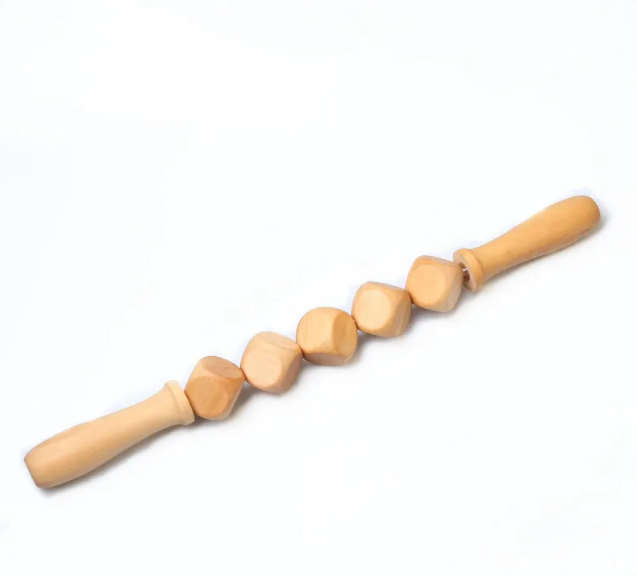 Wooden Anti-Cellulite Hand Massage Roller Set (Multiple Options)