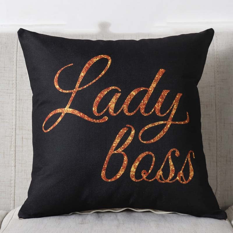 Simple Geometric Retro Pillowcase Design