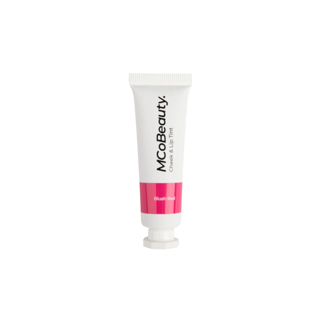 MCoBeauty Cheek & Lip Tint Blush Red Vibrant Pop of Color for Cheeks and Lips Vegan Cruelty Free Cosmetics