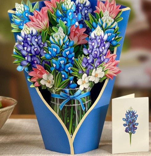 Creative 3D Flower Bouquet Mother's Day Cards