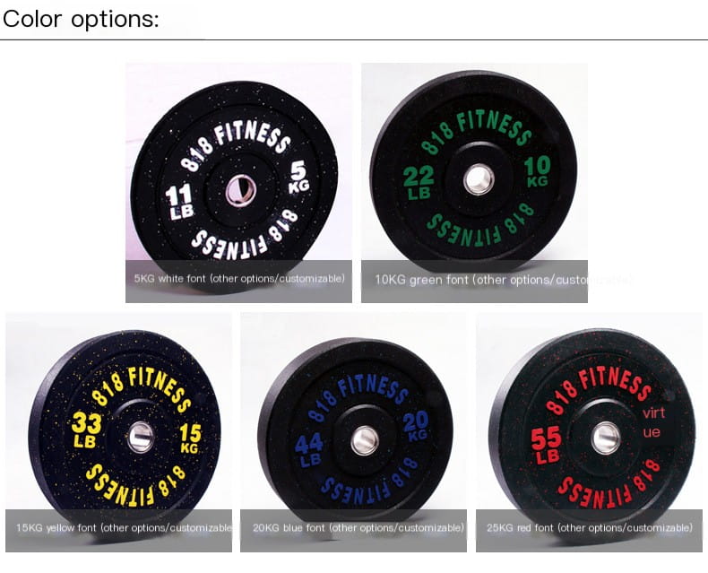 Various Weight Plates
