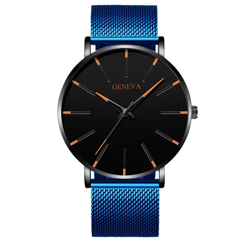 Fashionable Ultra-Thin Quartz Watch for Men