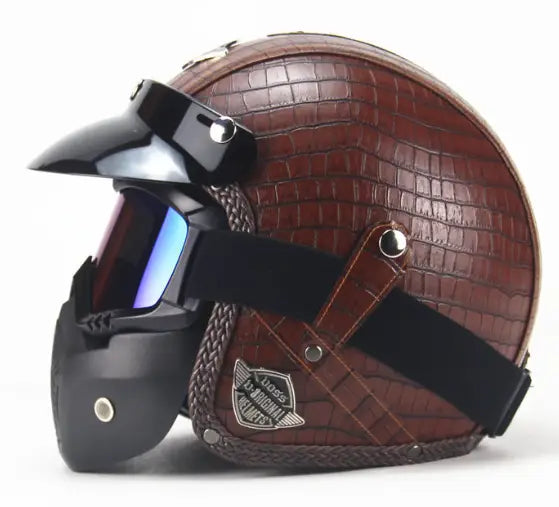 Retro Harley Helmet 4