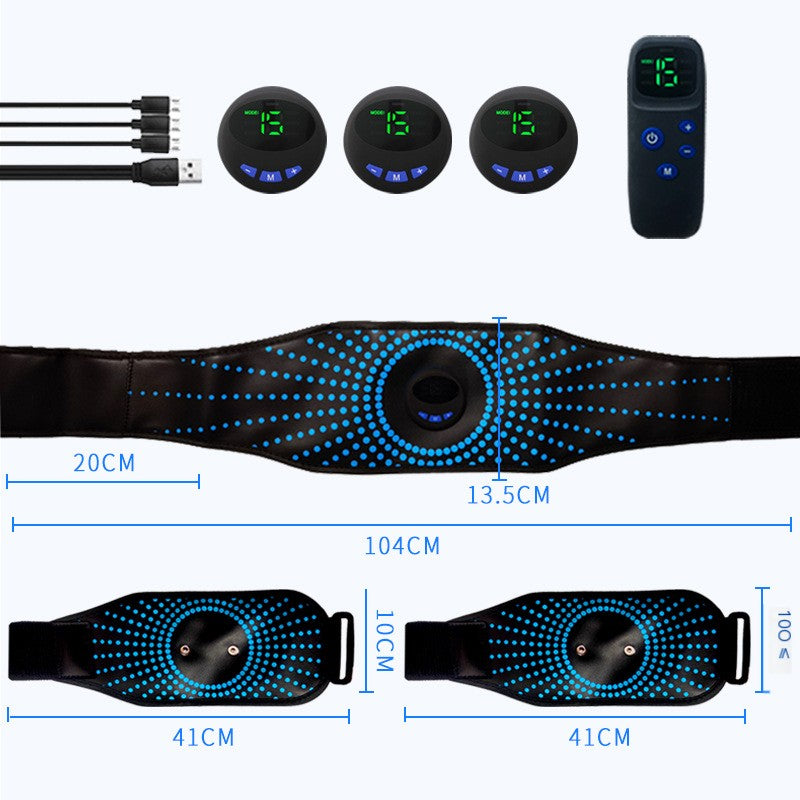 Upgraded Silicone Fitness Belt for Abdominal Exercise