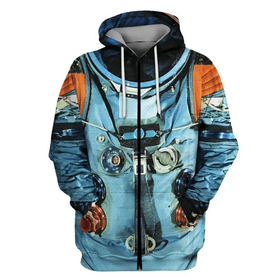3D Digital Print Hoodie for Couples - Casual Style