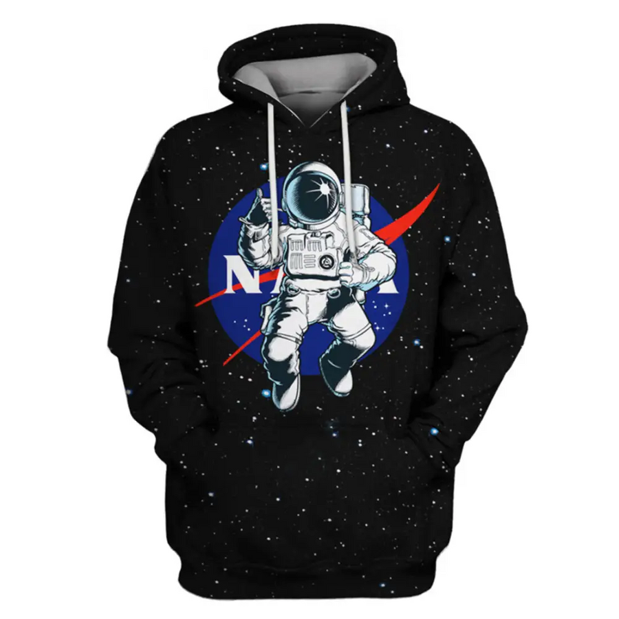 3D Digital Print Hoodie for Men - Casual Couple Style