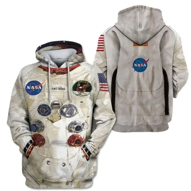 3D Digital Print Hoodie for Men - Casual Couple Style