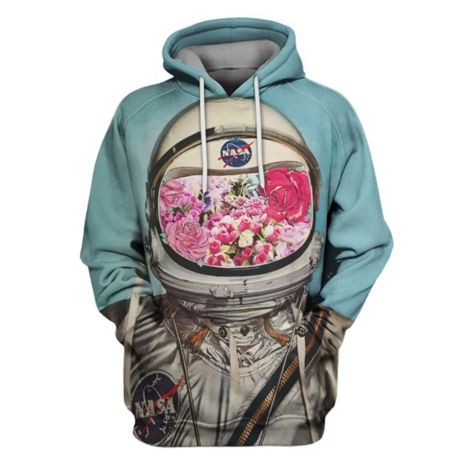 3D Digital Print Hoodie for Men - Casual Couple Style