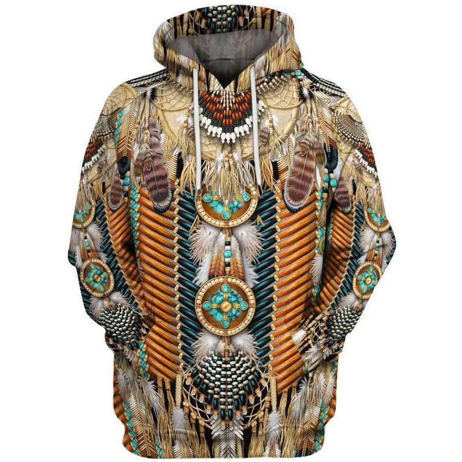 3D Hoodie with Digital Print - European Style Jacket