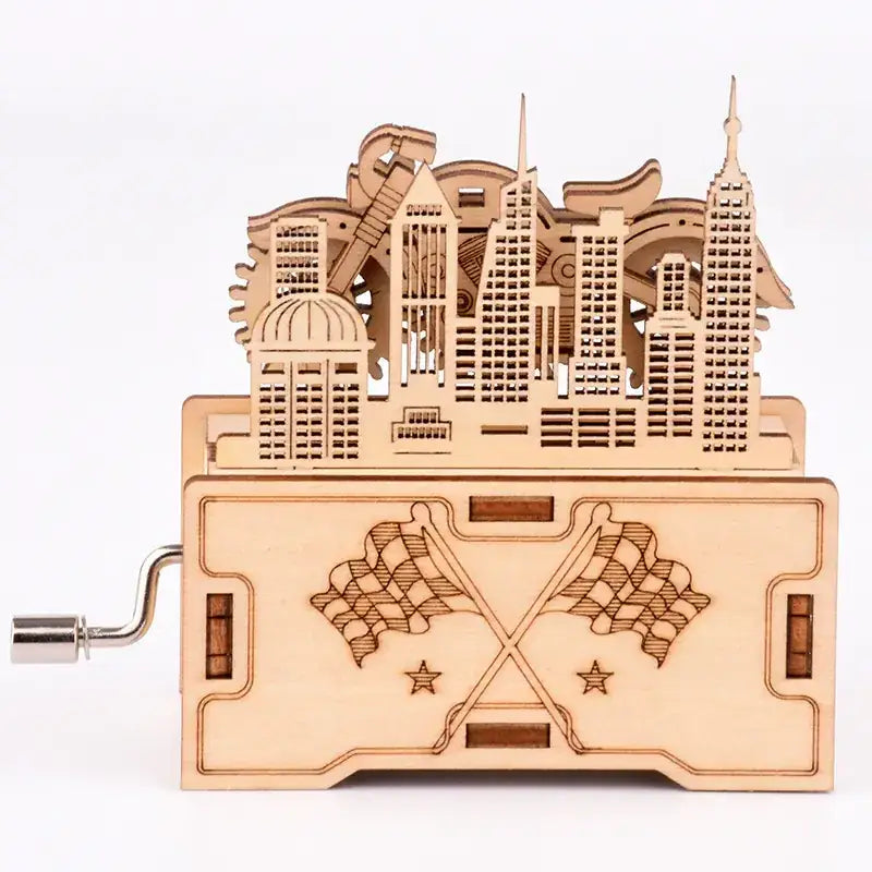 3D Jigsaw Puzzle Music Box Handicraft Toy