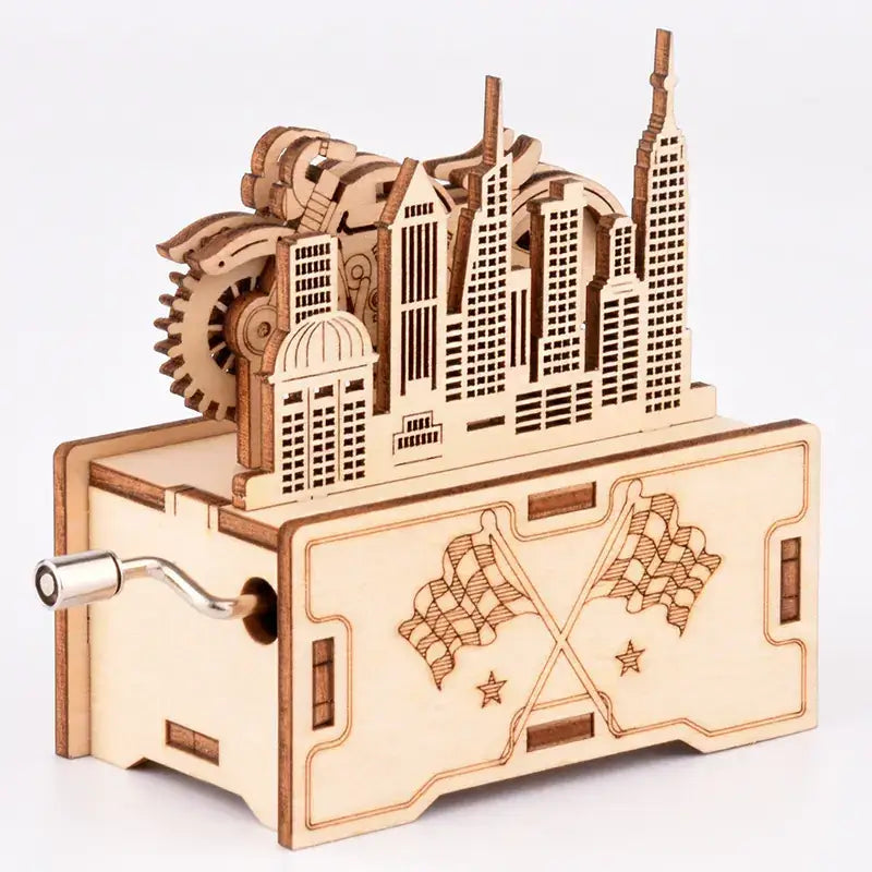 3D Jigsaw Puzzle Music Box Handicraft Toy