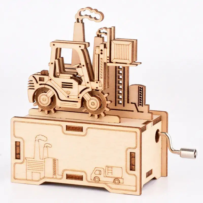 3D Jigsaw Puzzle Music Box Handicraft Toy