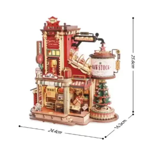 3D Puzzle Wooden Assembly Block Toy