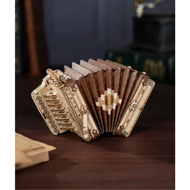 3D Wooden Jigsaw Puzzle - Creative Laser Craft Model