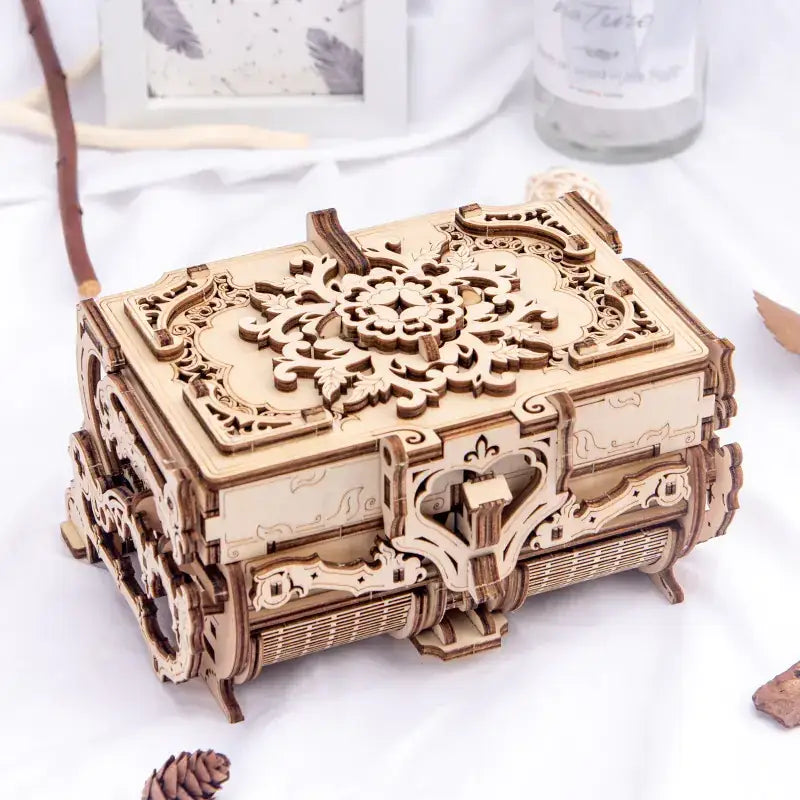 3D Wooden Puzzle Mechanical Model for DIY Gifts