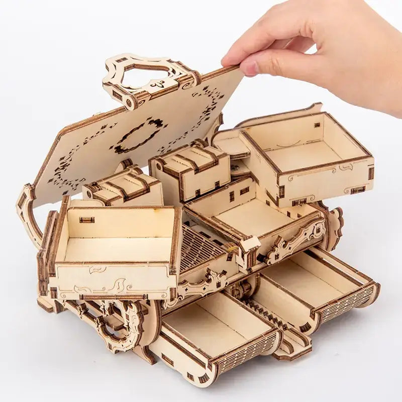 3D Wooden Puzzle Mechanical Model for DIY Gifts