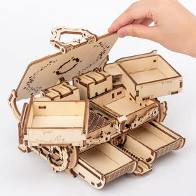 3D Wooden Puzzle Mechanical Model for DIY Gifts